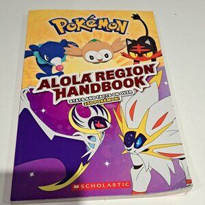 Pokemon Alola region handbook soft cover